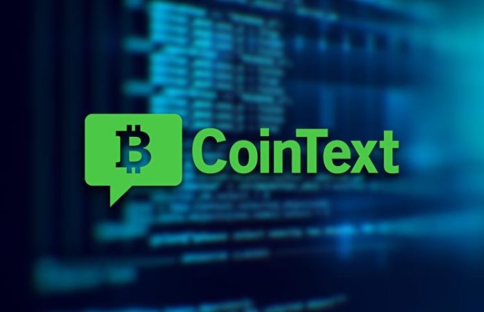 Cointext Launched SMS Crypto Wallets For Users In 33 Countries