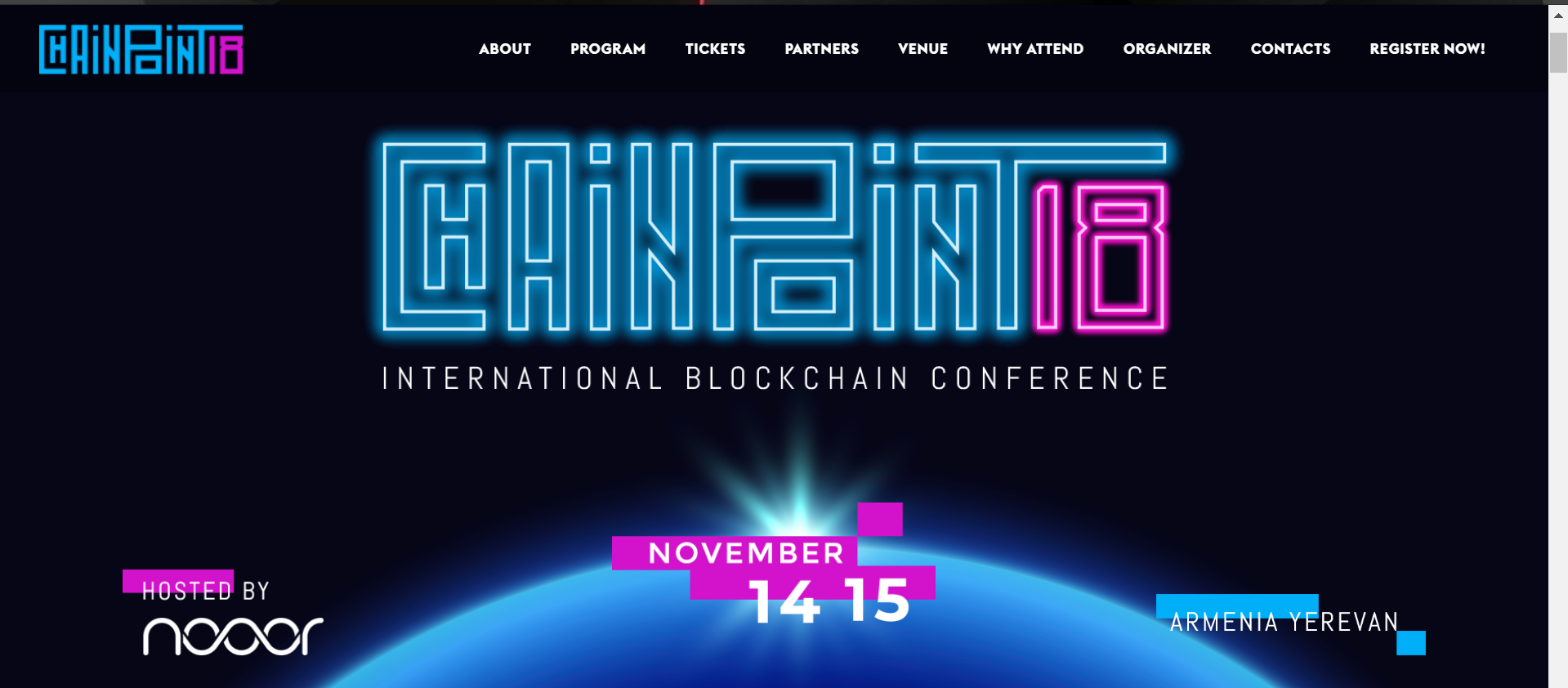 Mark Your Calendars For The Next Grand International Blockchain Conference – Chainpoint