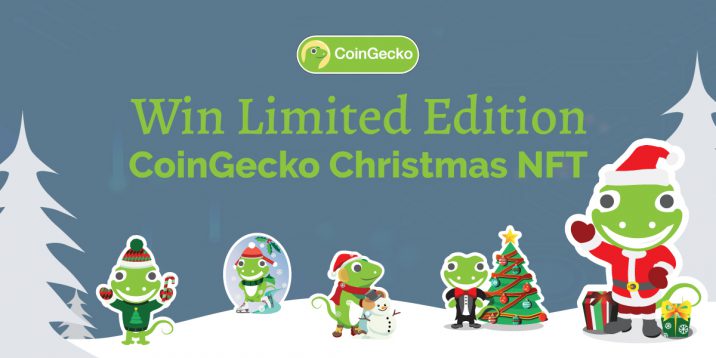 Celebrate this Christmas with CoinGecko’s Limited Edition NFT!