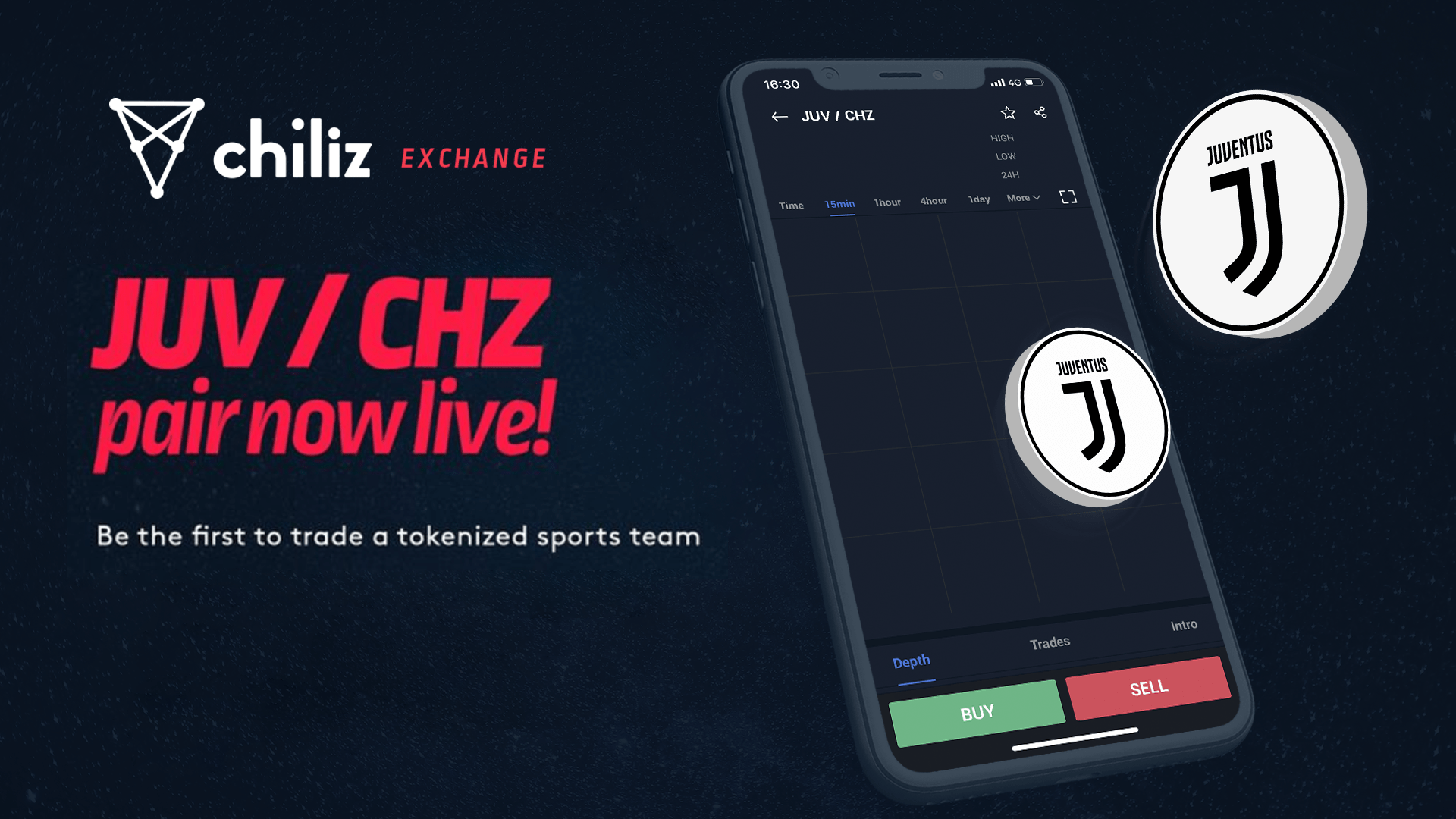 Chiliz Announces the Launch of JUV Fan Token Trading