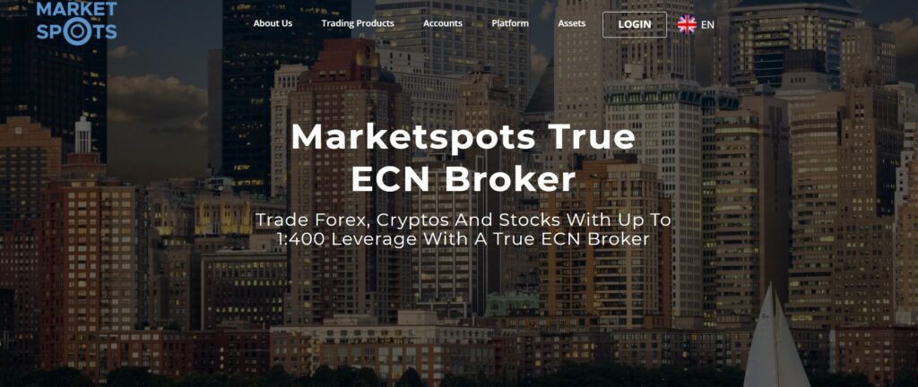 MarketSpots website