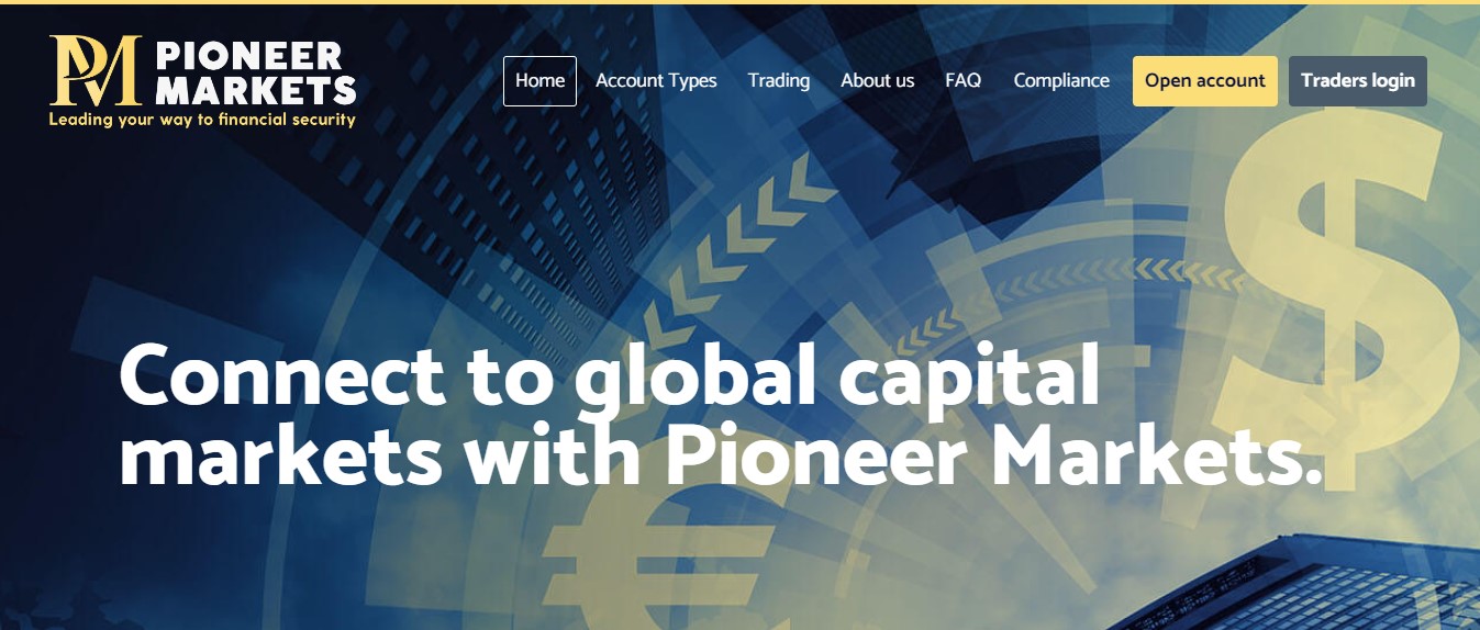Pioneer Markets website