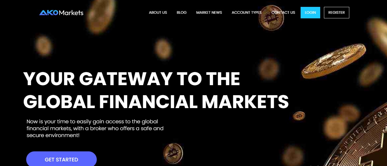 AKO Markets website