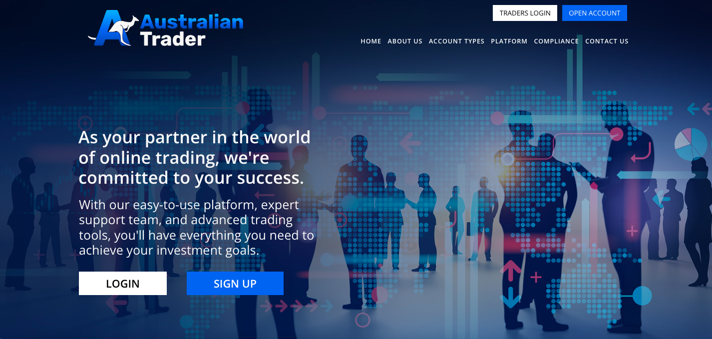 Australian Trader trading platform
