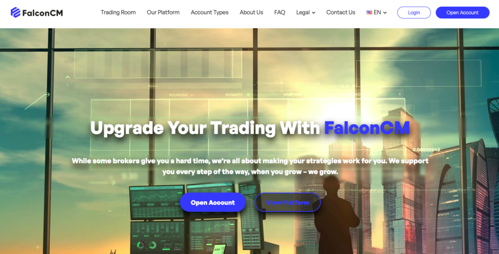 FalconCM website