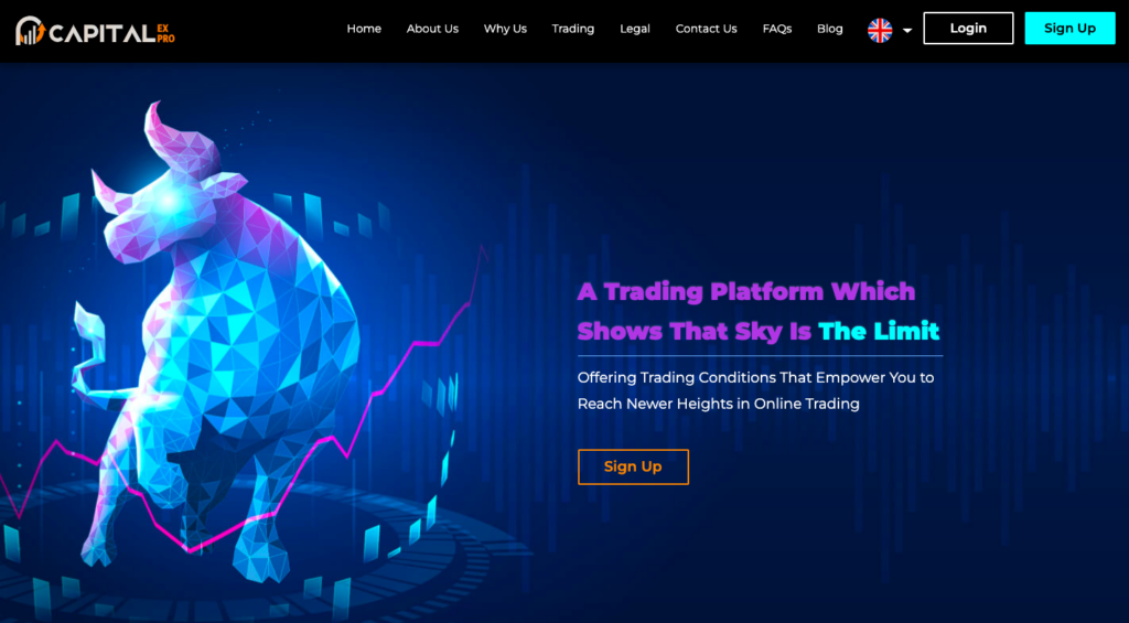 Capitalex Pro trading platform