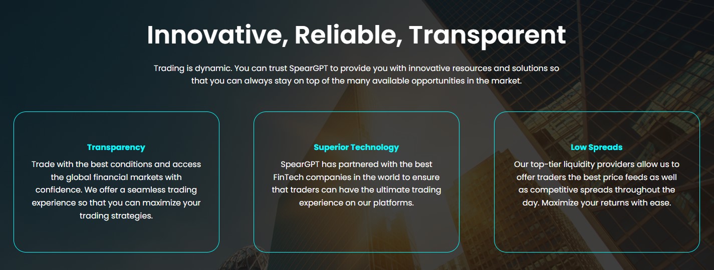 SpearGPT Trading Features