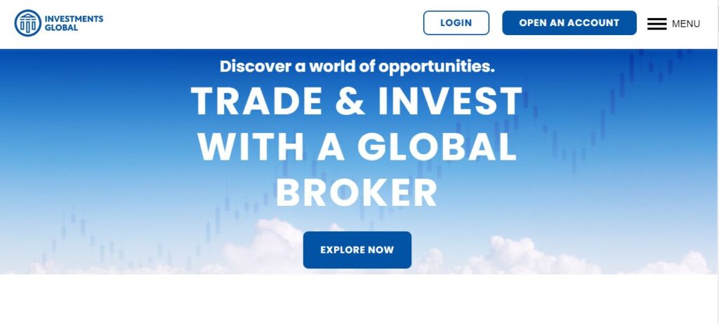 Investments Global homepage